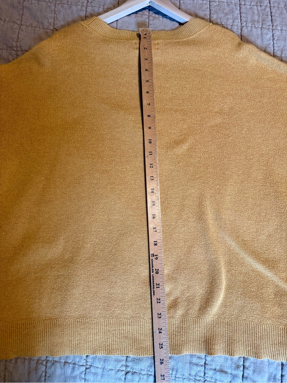 Universal Thread Mustard Drop-Shoulder Crewneck Sweater - Picture 7 of 7